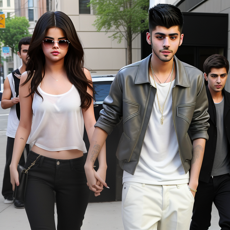 selena gomez and zayn malik pictures