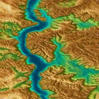topography png