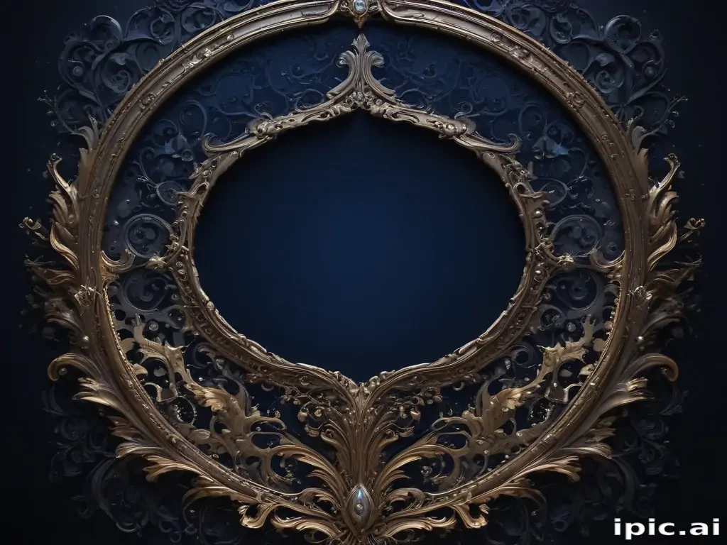 dark blue back ground