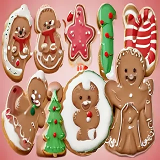 clip art christmas cookies