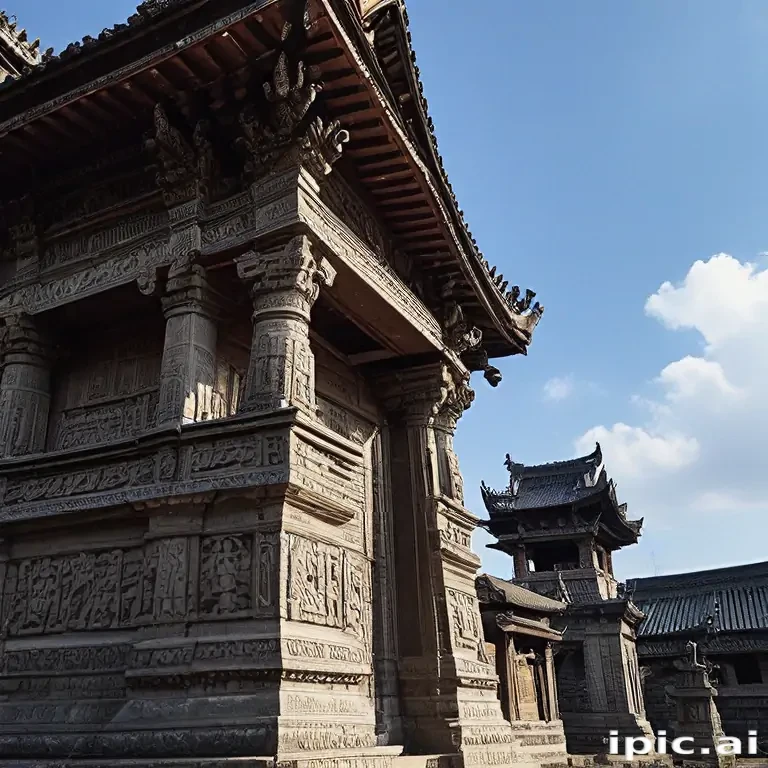 temple background