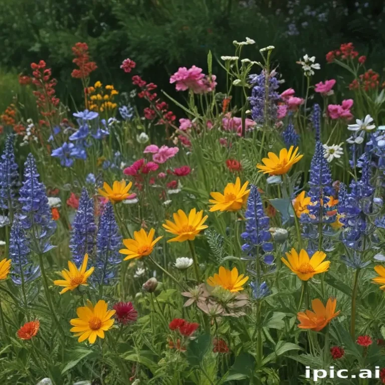 wildflowers transparent background