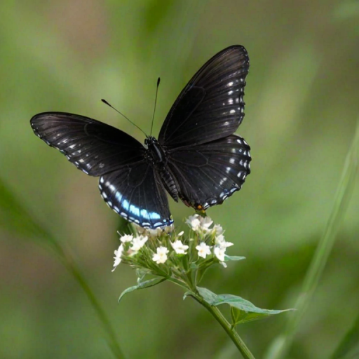 black butterfly