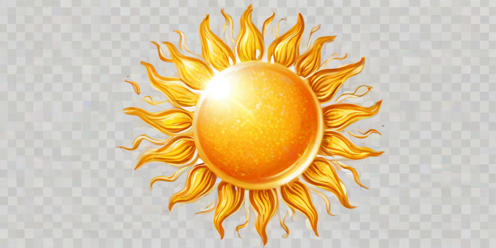sun transparent png