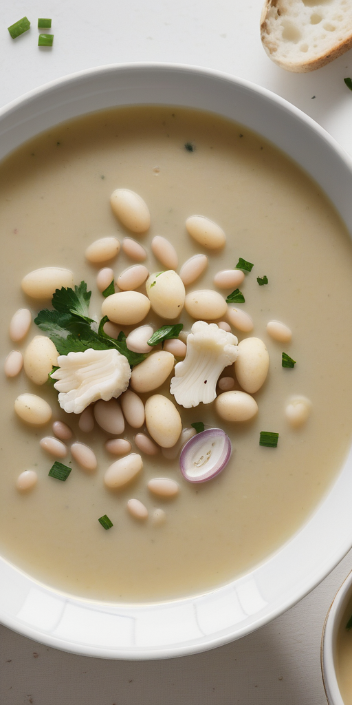 cauliflower potato white bean soup