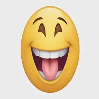 laugh emoji transparent