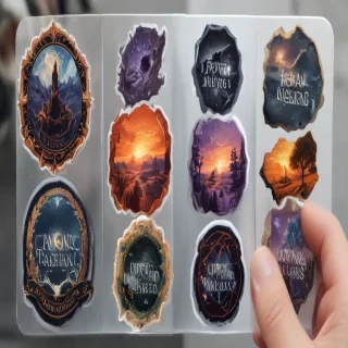 transparent aesthetic stickers