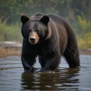 black bear png