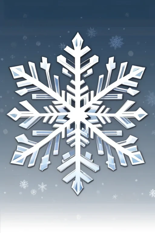 snowflake clipart transparent