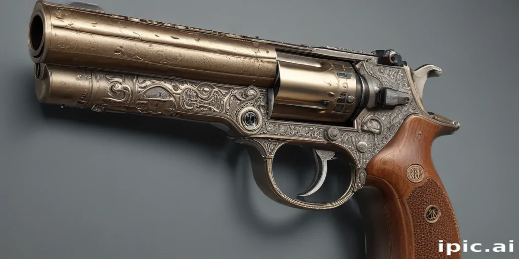 gun with no background