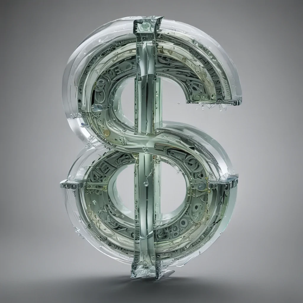 transparent dollar sign