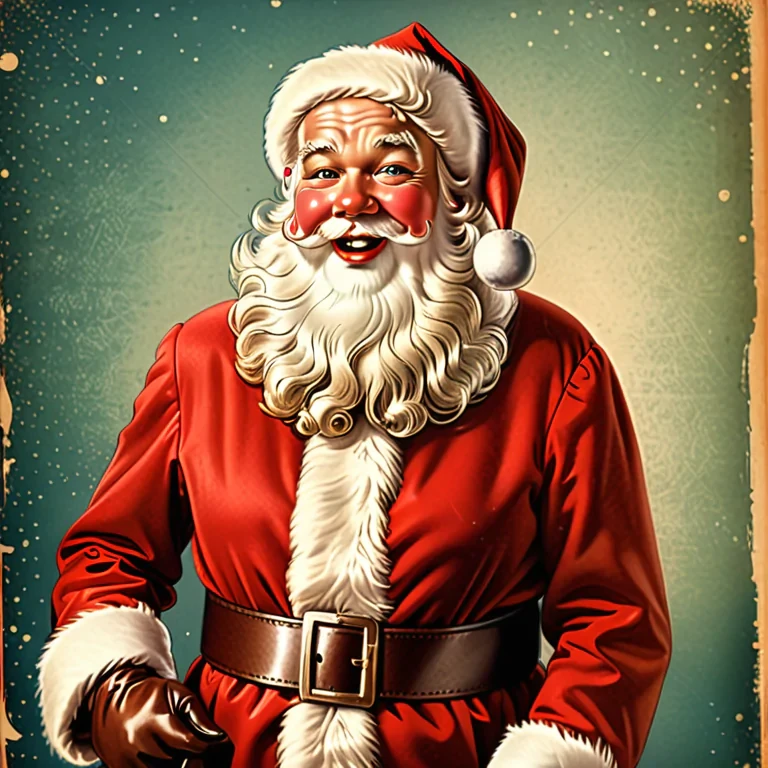 santa claus vintage
