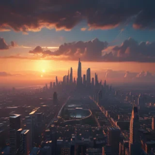 background skyline