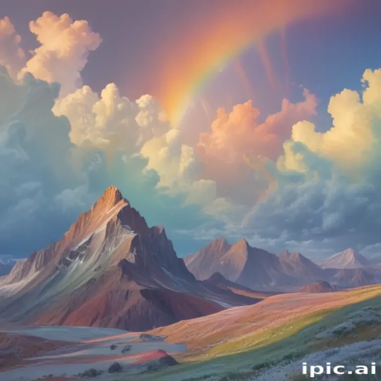 rainbow pastel