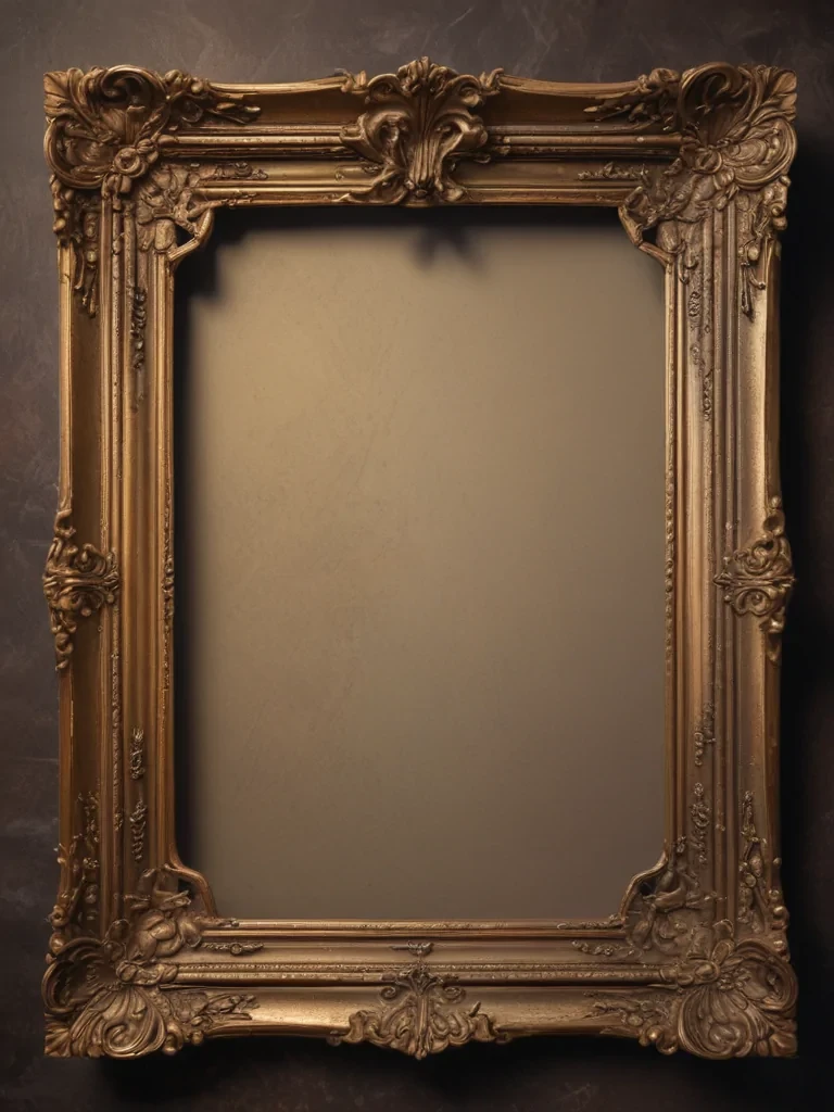 frame with background