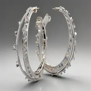 hoop earrings png