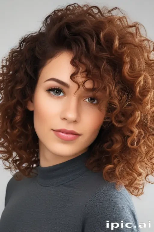 curly hair png