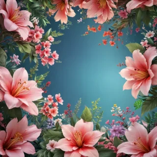 floral computer background