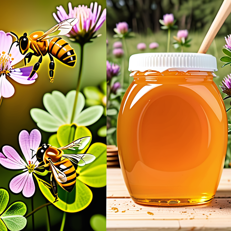 clover honey vs wildflower honey