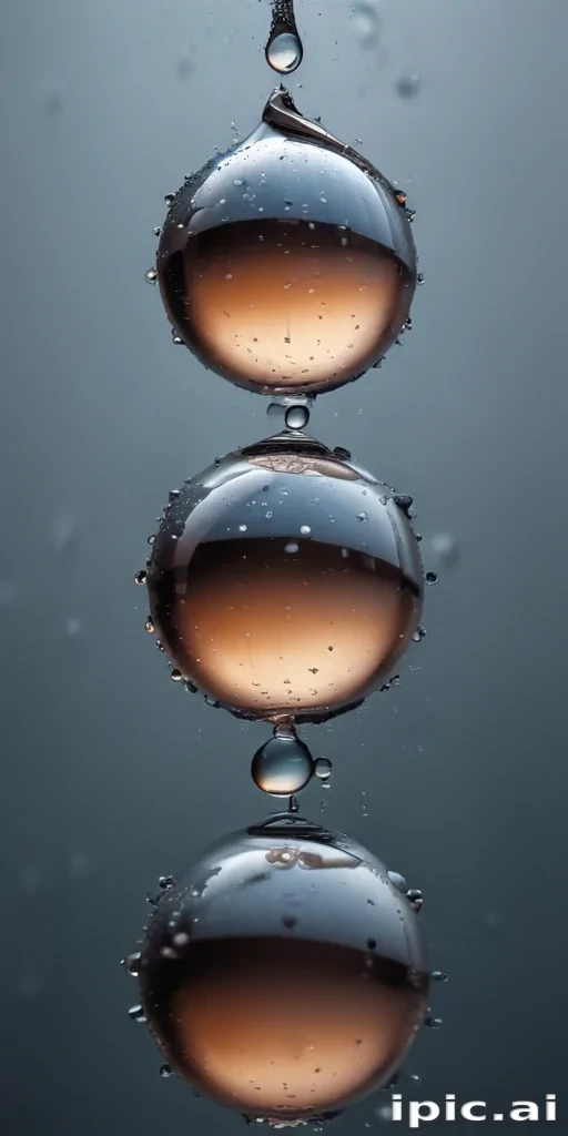 water droplets png transparent