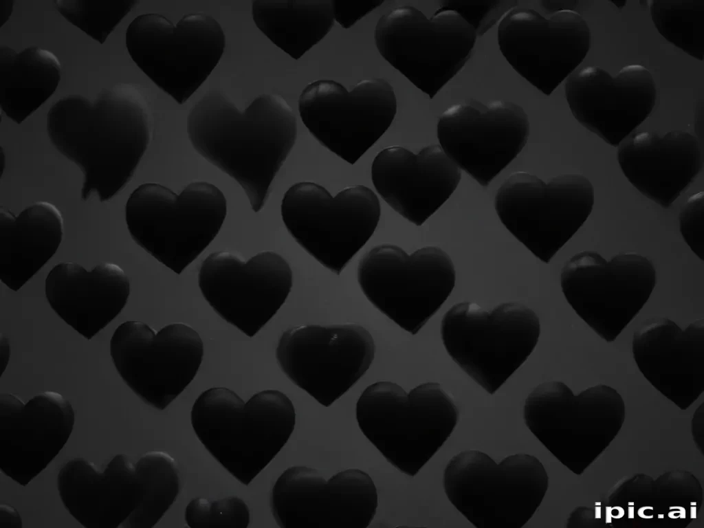 black hearts wallpaper