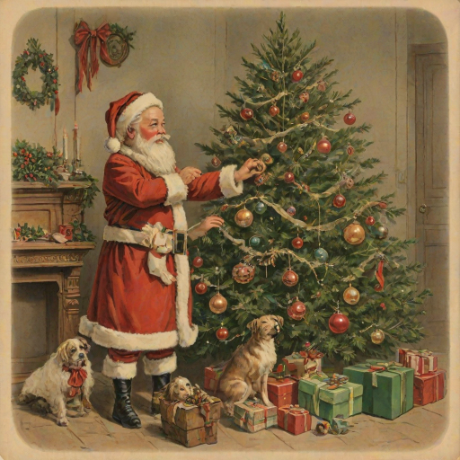xmas vintage images
