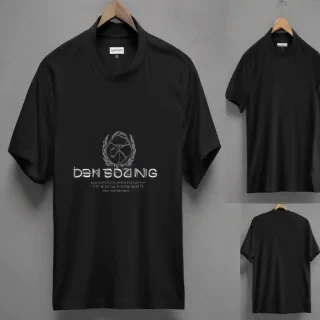 black shirt mockup