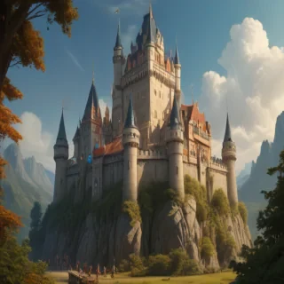 cartoon castel