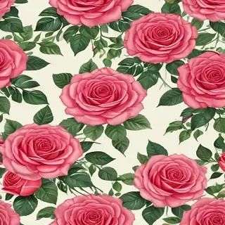 rose border