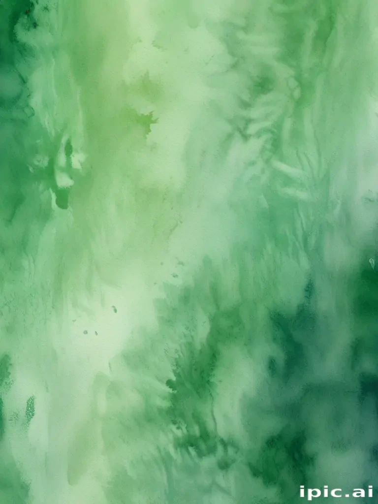 watercolor green background