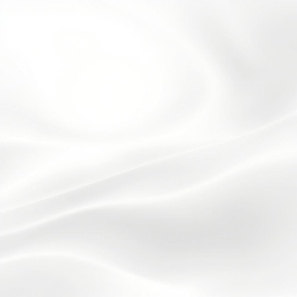 Create a soft, abstract background that features smooth, flowing lines radiating outward from a bright center. The color palette should predominantly consist of white and light gray tones, giving a sense of motion and depth. The overall feel should be calming and ethereal, evoking a sense of tranquility and openness.
