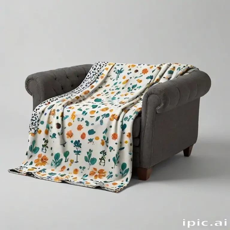 blanket mockup