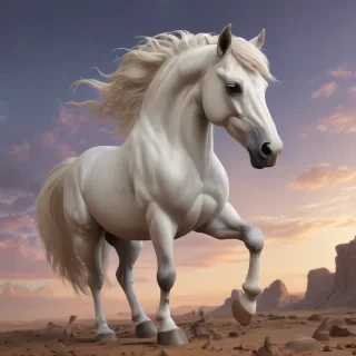 image of a cartoon horse