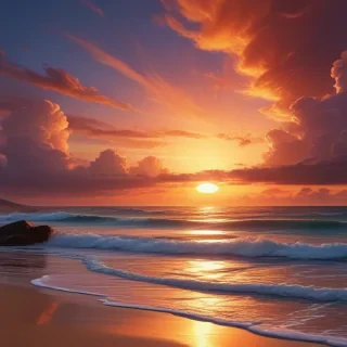 sunset aesthetic wallpaper