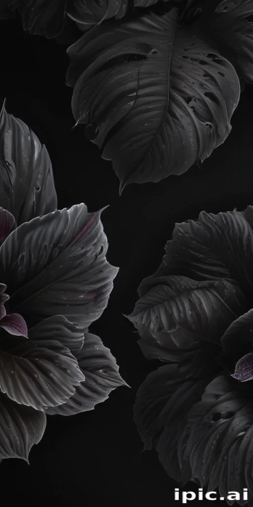 aesthetic wallpapers iphone black