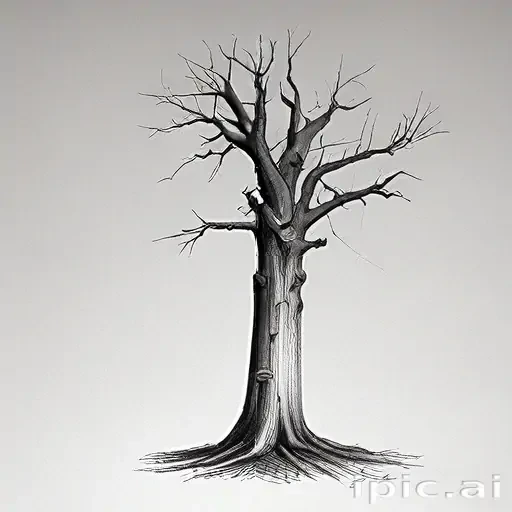 dead tree drawings