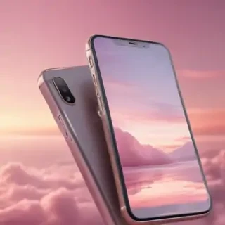 light pink phone background