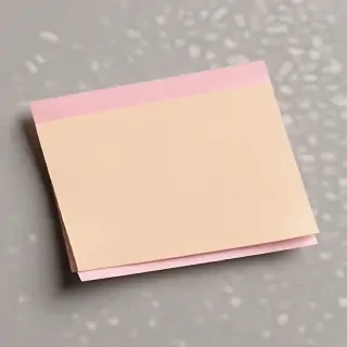 aesthetic cute sticky note png