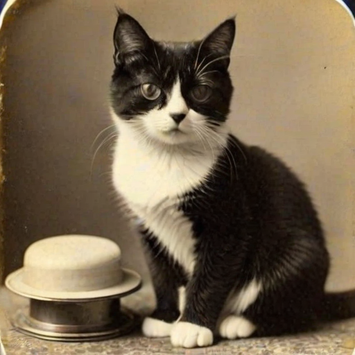 vintage cat photos