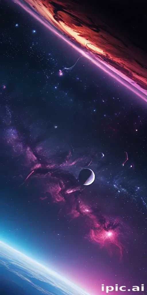 iphone wallpaper space