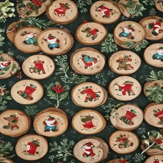 christmas back rounds