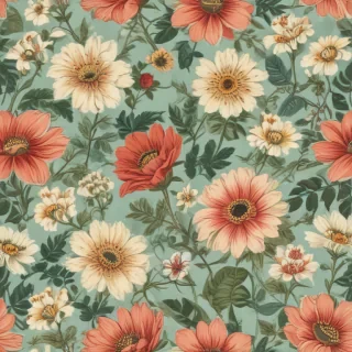 vintage flower illustration