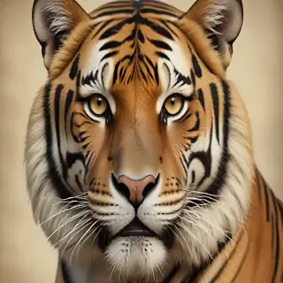 vintage tiger
