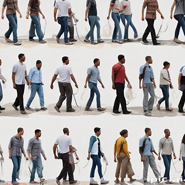 people walk png