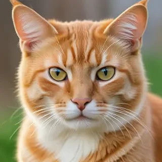 orange cat