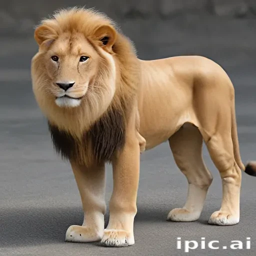 transparent lion
