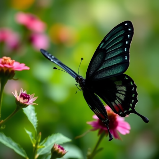 black butterfly wallpaper hd