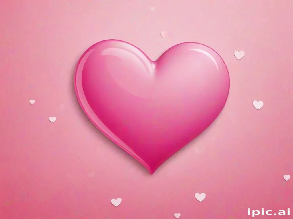 pink heart background