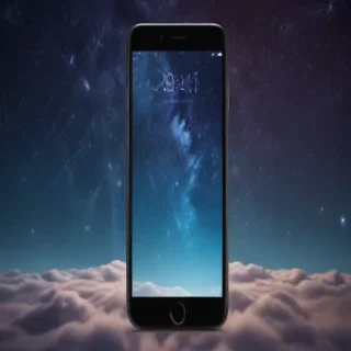 starry background iphone
