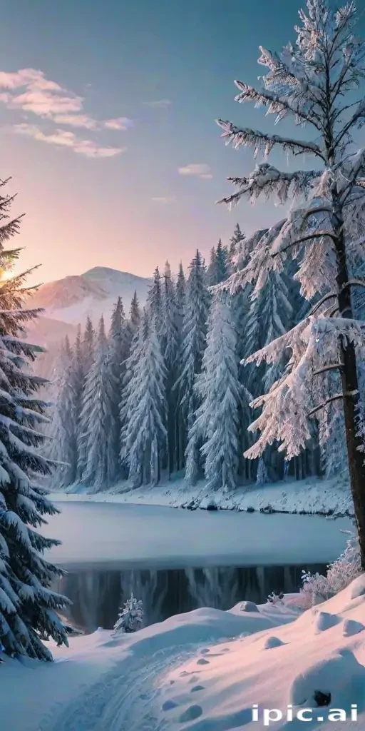 winter iphone wallpaper 4k